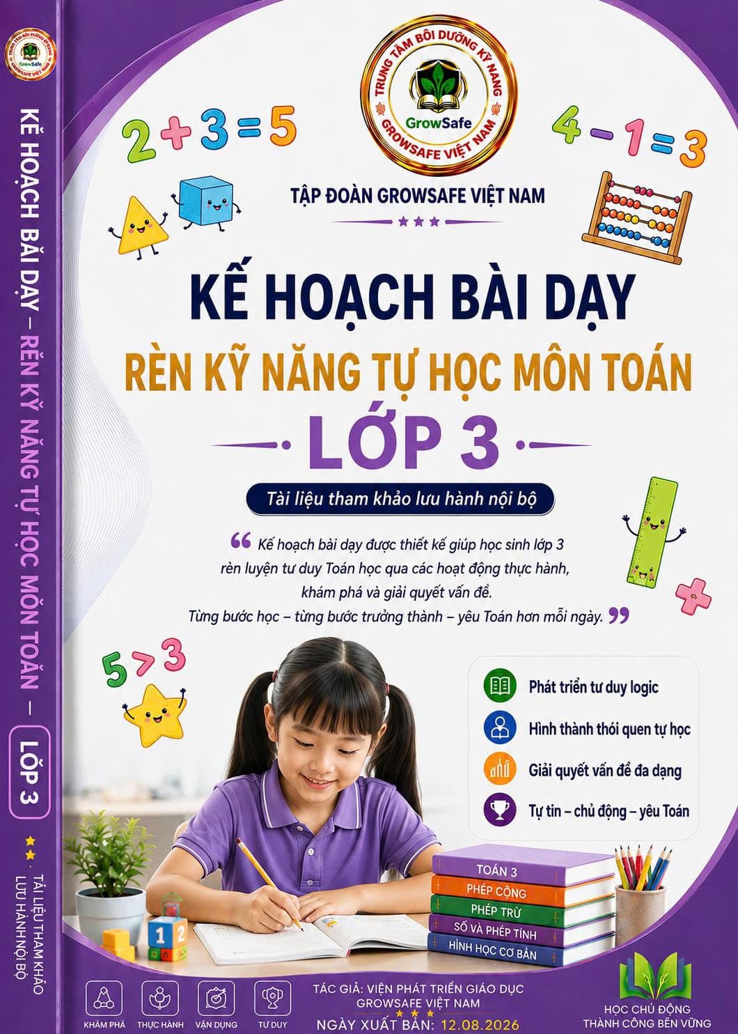 BỘ KẾ HOẠCH BÀI DẠY RÈN KỸ NĂNG TỰ HỌC MÔN TOÁN LỚP 3