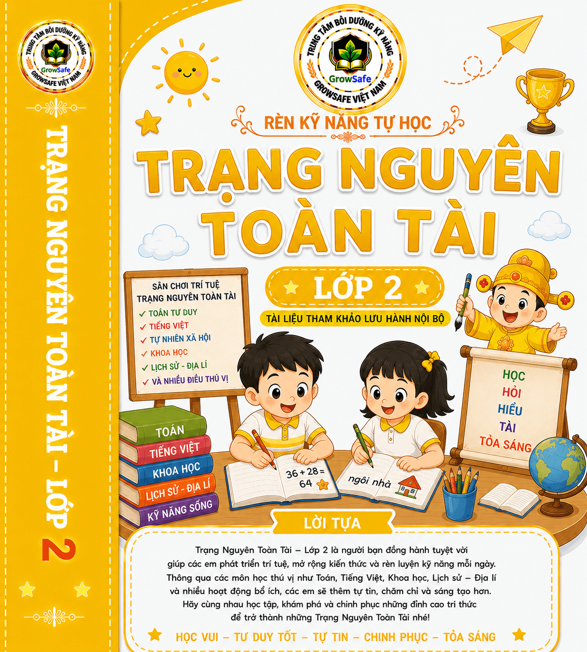 TRẠNG NGUYÊN TOÀN TÀI LỚP 2 – PHÁT TRIỂN TƯ DUY, MỞ RỘNG HIỂU BIẾT, TỰ TIN CHINH PHỤC