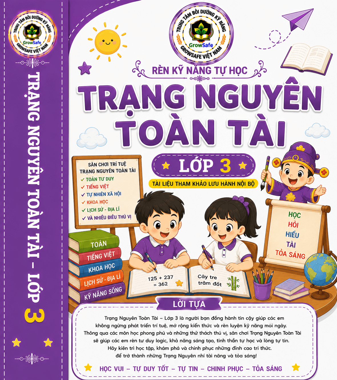TRẠNG NGUYÊN TOÀN TÀI LỚP 3 – MỞ RỘNG HIỂU BIẾT, PHÁT TRIỂN TƯ DUY, BỨT PHÁ NĂNG LỰC