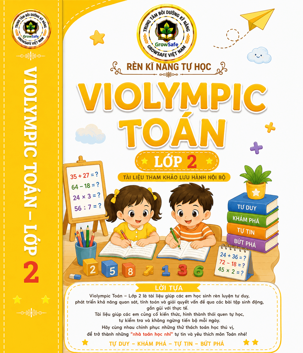 VIOLYMPIC TOÁN LỚP 2 – KHƠI DẬY NIỀM YÊU THÍCH VÀ TƯ DUY TOÁN HỌC
